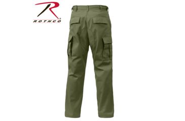 Image of Rothco Relaxed Fit Zipper Fly BDU Pants, Woodland Camo, Extra Large, 2941-WoodlandCamo-XL