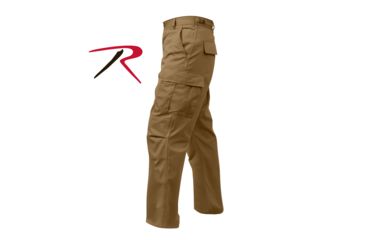 Image of Rothco Relaxed Fit Zipper Fly BDU Pants, Woodland Camo, Extra Large, 2941-WoodlandCamo-XL