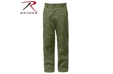 Image of Rothco Relaxed Fit Zipper Fly BDU Pants, Woodland Camo, Extra Large, 2941-WoodlandCamo-XL