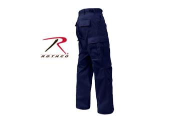 Image of Rothco Relaxed Fit Zipper Fly BDU Pants, Midnight Navy Blue, Extra Small, 5775-MidnightNavyBlue-XS