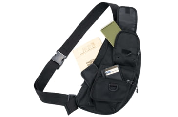 Image of Rothco Tactical Crossbody Bag, Black, 613902039339