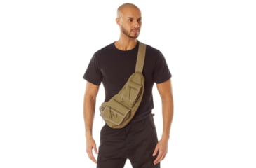 Image of Rothco Tactical Crossbody Bag, Coyote Brown, 613902039346