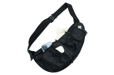 Image of Rothco Tactical Crossbody Bag - Men's, Midnight Black Camo, 25982-MidnightBlackCamo