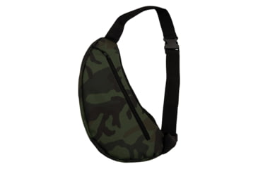 Image of Rothco Tactical Crossbody Bag - Men's, Midnight Woodland Camo, 25983-MidnightWoodlandCamo
