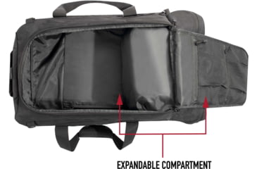 Image of Rothco Tactical Defender Duffle Bag - Black, 23600