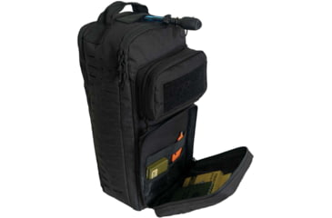 Image of Rothco Tactical Single Sling Pack w/ Laser Cut MOLLE, Black, 2233-Black
