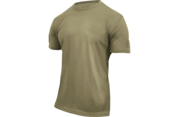 Image of Rothco Tactical T-Shirt, Mens, Athletic Fit, AR 670-1 Coyote Brown, Medium, 1656-566