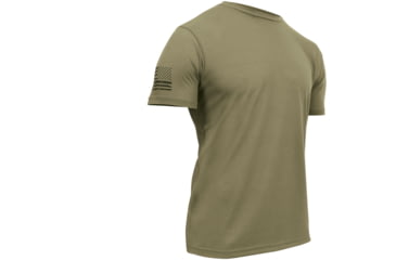 Image of Rothco Tactical T-Shirt, Mens, Athletic Fit, AR 670-1 Coyote Brown, Medium, 1656-566
