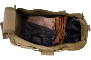 Image of Rothco Tactical Traveler Duffle Bag, 20L, Coyote Brown, 41121-CoyoteBrown-19Inches