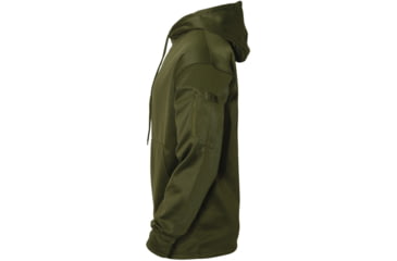 Image of Rothco Thin Blue Line Concealed Carry Hoodie, Olive Drab, Small, 52471-OliveDrab-S