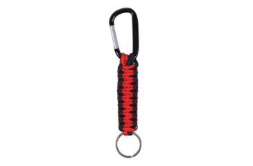Image of Rothco Thin Red Line Keychain With Carabiner, 9804