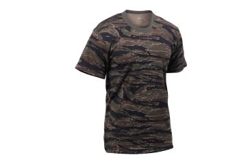 Image of Rothco Tiger Stripe Camo T-Shirts, Tiger Stripe Camo, M, 6787-TigerStripeCamo-M