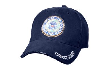 Image of Rothco U.S. Coast Guard Deluxe Low Profile Insignia Cap, 9491
