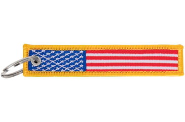 Image of Rothco US Flag Patch Keychain, 1 x 5in, 1256
