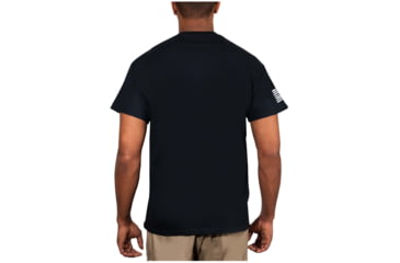 Image of Rothco US Flag / USMC Eagle, Globe, &amp; Anchor T Shirt, Black, Extra Large, 54285-Black-XL