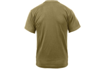 Image of Rothco US Flag / USMC Eagle, Globe, &amp; Anchor T Shirt, Coyote Brown, Medium, 54280-CoyoteBrown-M