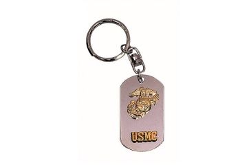 Image of Rothco USMC Dog Tag Key Chain, 4782