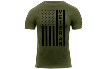 Image of Rothco Veteran Flag T-Shirt - Mens, Medium, 2793-M