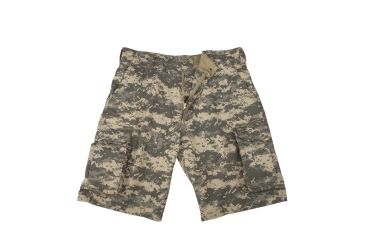Image of Rothco Vintage Camo Paratrooper Cargo Shorts, ACU Digital Camo, Small, 2531-ACUDigitalCamo-S