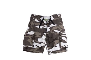 Image of Rothco Vintage Camo Paratrooper Cargo Shorts, City Camo, XL, 2155-CityCamo-XL