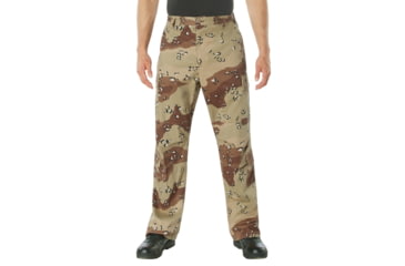 Image of Rothco Vintage Camo Paratrooper Fatigue Pants - Mens, 6-Color Desert Camo, Extra Large, 29870-6-ColorDesertCamo-XL