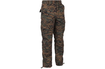 Image of Rothco Vintage Camo Paratrooper Fatigue Pants, Woodland Digital Camo, Extra Large, 2366-WoodlandDigitalCamo-XL