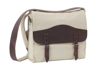 Image of Rothco Vintage Canvas Medic Bag w/ Leather Accents, Khaki, 9671-Khaki
