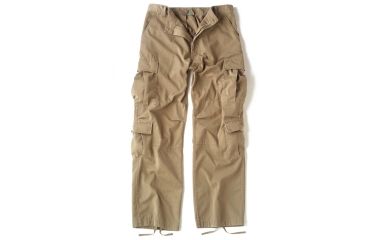 Image of Rothco Vintage Paratrooper Fatigue Pants, Khaki, XL, 2686-Khaki-XL