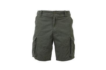 Image of Rothco Vintage Solid Paratrooper Cargo Short, Olive Drab, XL, 2160-OliveDrab-XL