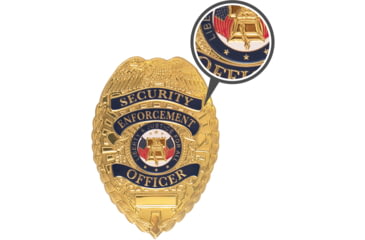 Image of Rothco Flexible Security Badge, Gold, 1956-Gold