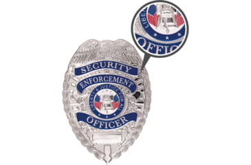 Image of Rothco Flexible Security Badge, Silver, 1955-Silver