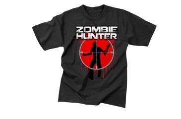 Image of Rothco Vintage Zombie Hunter T-Shirt, Small, 66128-S