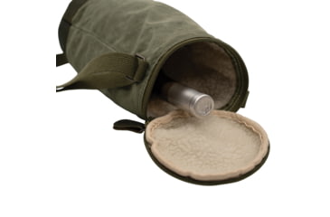 Image of Rothco Waxed Canvas Wine Carrier Tote Bag, Olive Drab, 81461-OliveDrab