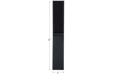 Image of Rothco Web Keeper Straps, 4 Pack, Black, 1318-Black