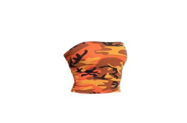Image of Rothco Camo Tube Top - Womens, Savage Orange Camo, Extra Large, 1667-SavageOrangeCamo-2XL