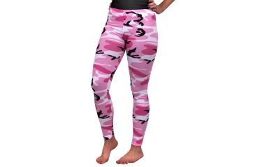 Image of Rothco Camo Leggings - Womens, Extra Small, Pink Camo, 3188-880