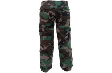 Image of Rothco Womens Unwashed Camo Paratrooper Fatigue Pants, Extra Small, 3833-XS