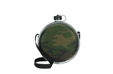 Image of Rothco Woodland Camo 2 QT Desert Canteen, 174