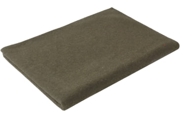 Image of Rothco Wool Blanket, Olive Drab, 62x80, 9093-OliveDrab-62x80