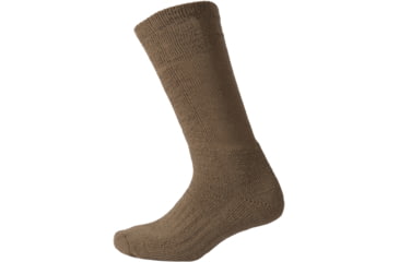 Image of Rothco Wool Blend Mid-Calf Winter Socks, Coyote Brown, Medium, 64111-CoyoteBrown-M