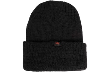 Image of Rothco Wool Watch Cap - Mens, One Size, Black, 58381-Black