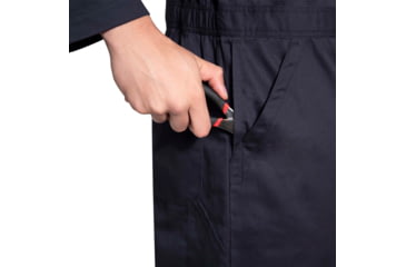 Image of Rothco Workwear Coverall, Midnight Navy Blue, Small, 10481-MidnightNavyBlue-S