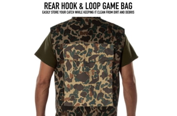Image of Rothco X Bear Archery Fred Camo Ranger Vest, Camo, Small, 613902036154