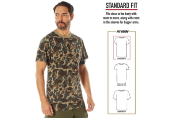 Image of Rothco X Bear Archery Fred Camo T-Shirt, Camo, Small, 613902035959