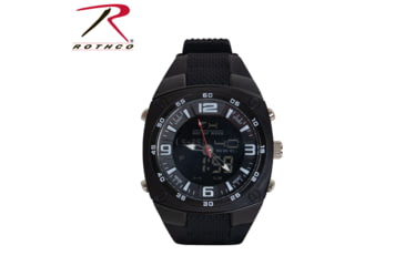 Image of Rothco XLarge Military Style Analog &amp; Digital Display Watch, Black, 44883-Black