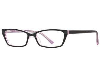 Image of Rough Justice RJ Miss Deco SERJ MISD00 Bifocal Prescription Eyeglasses - Black Rose SERJ MISD005240 BK