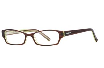 Image of Rough Justice RJ Spunky SERJ SPUN00 Eyeglass Frames - Cocoa Lime SERJ SPUN005140 BN