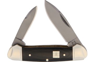 Image of Rough Rider Canoe High Carbon Folding Knife,Standard Edge,Black,G10 Handle RR1571