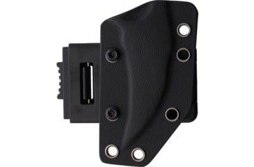 Image of Brous Blades Silent Enforcer Fixed Blade Knife, 2.75 in, D2 Tool Steel, Recurve Blade, Stonewash, SILENT ENFORCER STONEWASH