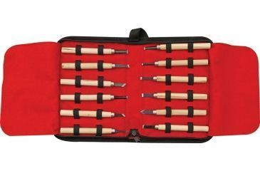 Image of Rough Rider Wood Carving Set Fixed Blade Knife RR641